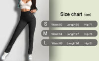 Leggings De Mujer Sólidos Y Sin Costuras Pantalones De Yoga De Talla Alta Levantamiento De Glúteos Treguas Estilizadas Deportivas Casuales - details 0