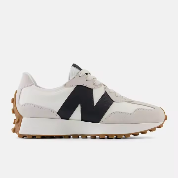 Zapatillas New Balance 327 Blanco-Negro - 1