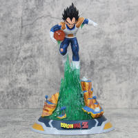 Figura De Colección Dragon Ball Z 25cm Super Saiyan Vegeta Anime PVC Luz Interiorizable Modelo Figura De Decoración Regalo - details 5