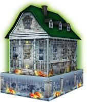 RAVENSBURGER - PUZZLE 3D CASA ENCANTADA CON LUCES - RAVENSBURGER 11254 - 257 PIEZAS - details 1