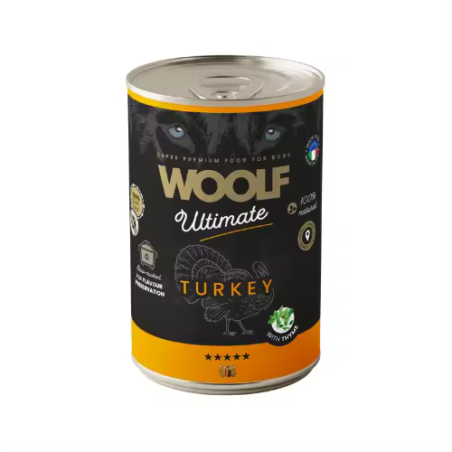 Latas de Comida Húmeda de Pavo para Perro 400gr - Alimento Premium para tu Mascota. - 1