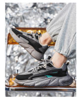Zapatos Deportivos Casuales Para Hombre 2023 Tendencia Nueva Suela Gruesa Transpirables Malla Zapatillas Con Cordones - details 11