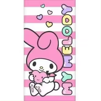 Toalla My Melody De Playa y Ducha, Licencia 100% Oficial, 70x140 cm, New Import - Kiglam - 1