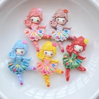 10 Pcs Figuras De Ballet Kawaii En Resina Para Manualidades Y Joyería Regalo Para Niños Accesorio Para Peinado DIY - details 1