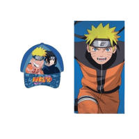 SET GORRA Y TOALLA MICROFIBRA 70*140CM NARUTO - details 4