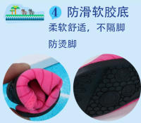 Zapatos de playa para niños, antideslizantes, de fondo suave, para buceo, snorkel, natación, parque acuático, vadeo - details 2