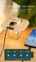 Lámpara De Camping LED Recargable Portátil Retro Con Iluminación Continua Para Exteriores Luz De Emergencia Nocturna Con Soporte Para Colgar - details 9