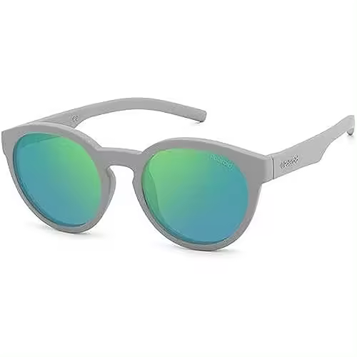 Gafa de sol POLAROID KIDS PLD 8019/S RIW (5Z) GREY/GREEN MIRROR POLARIZED (NIÑ@S) Calibre 45 - 1