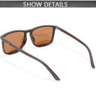 Gafas De Sol Polarizadas Vintage Cuadradas De Lujo Para Pesca Y Ciclismo Resistentes Al Viento Protección UV400 Para Hombres Y Mujeres Gafas De Viaje Y Conducción Moda - details 9