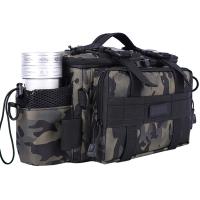 Mochila de Pesca impermeable Fabricado en Poliéster y Oxford, Resistente al Agua y Muy Ligera, con Correa para el Hombro y Base Antideslizante Ideal para Guardar los Aparejos de Pesca (DICACA NATURE). - details 0