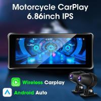 Navegación GPS Portátil Impermeable De 6.86 Pulgadas Para Motocicleta Con Touch Screen Wireless CarPlay Android Auto Siri Dual Bluetooth - details 2