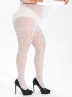 Pareja De Medias De Moda Con Estampado De Leopardo Y Estrellas Para Mujer De Alta Elasticidad Y Opacas Leggings De Punto - details 4