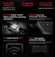 REDMAGIC 10 Pro 5G Smartphone Gaming Snapdragon 8 Elite 6.85" 1.5K BOE Q9+ Display FHD+ 144Hz 7050mAh Batería Cargador Rápido 80W REDMAGIC OS 10.0 ESPAÑA - details 27