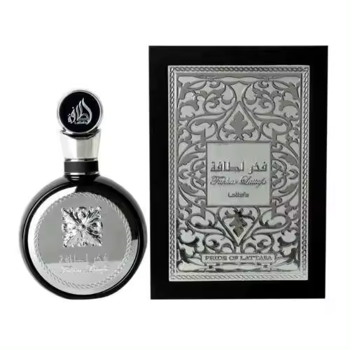 Create a long, compelling and catchy title of close to 255 characters but not more for a 100% original Arabic perfume product in Spanish. The title should be attention-grabbing, containing the phrase 'Perfume Arabe' to highlight the product's authenticity - 1