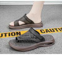 Sandalias De Flip-flop Para Hombre Verano Outdoor Casual Zapatillas Doble Propósito Antideslizantes Impermeables Suela Suave Cómodas Transpirables Zapatos De Playa - details 14