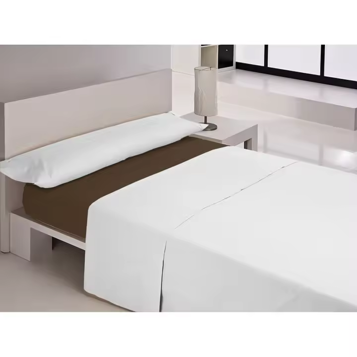 Sábana Bajera Ajustable Happy Home MIX COLORS Marrón Cama de 90 90 x 200 + 30 cm - 1