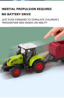 Coche De Tractor De Agricultura Para Niños Modelo De Simulación De Vehículo De Retroceso Inercia Para Juego De Transporte - details 1