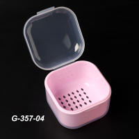 Caja Portátil De Desinfección Para Brocas De Arte De Uñas Y Cabezales De Molienda Herramienta De Estérilización Manicura Material Plástico Tamaño Único - details 0