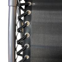 Silla tumbona hamaca plegable Reclinable de gravedad cero y resistente para Playa Patio Jardín Camping al Aire Libre, Carga Max.150 kg - Kmt Style - details 6