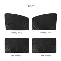 Cortinas De Ventana Para Coche Universal Plegables Protección Solar Magnética Accesorios De Auto Para Verano Cubierta Para Frontal Y Trasero - details 3