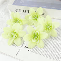 10Pcs Flores Artificiales 5CM Para Decoración De Hogar Fiesta Boda Jardín Accesorios Para Coronelas Y Manualidades - details 26