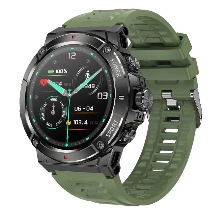 Reloj inteligente deportivo NX8Pro con GPS, resistente al agua, brújula de altitud barométrica, medición de frecuencia cardíaca y función de memoria. - 1
