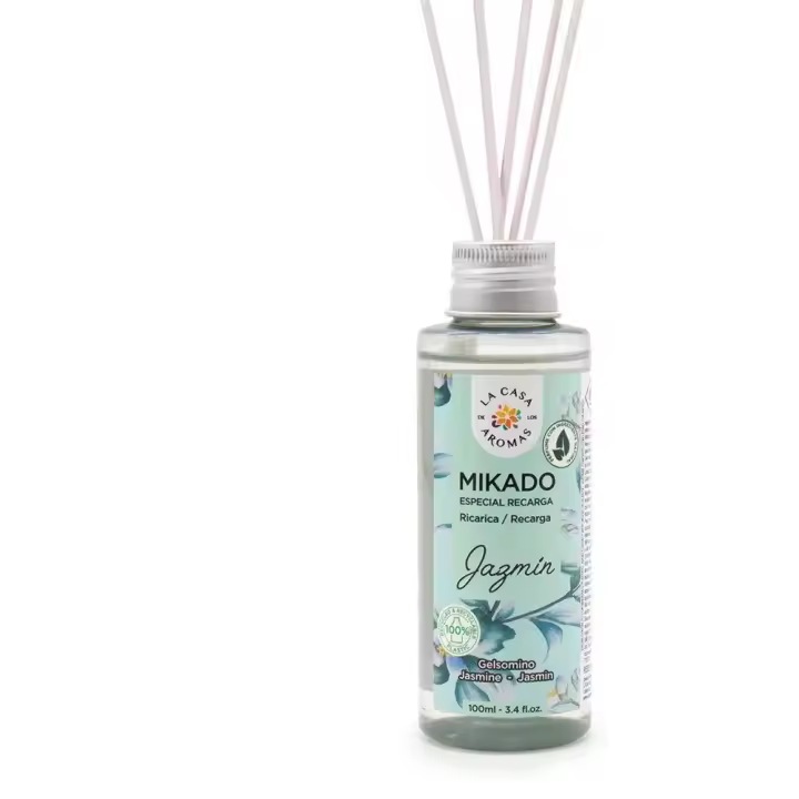 Mikado Aromaterapia Ambientador 100 Ml - Pack 6 Unidades - Variedad de Fragancias Naturales - 1