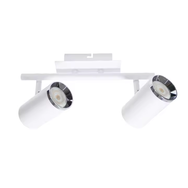 IluminaShop - Foco de Techo Orientable State Crom 2XGU10 - 1