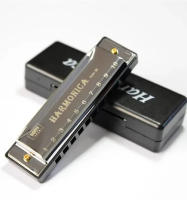Harmonica Diatónica De 10 Agujeros En Clave De C Con Estuche Para Principiantes Y Niños Regalo Ideal Con Estuche Incluido - details 1