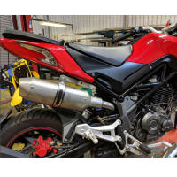 Escape De Motocicleta Muffler Frontal Para Benelli Tnt 125 Tnt 135 Sistema Completo Tubo De Escape Adecuado Para Motocicletas - details 8