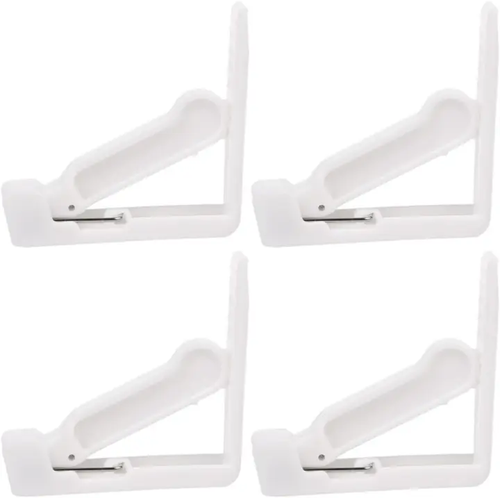 Mantel Clips 4 Unids Fijación Mesa Corredor de Metal Fix Clamp Holder Rack para Mesas Al Aire Libre Bodas Fiesta Graduación - 1