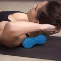 Bola De Masaje Para Pies De Maní Antideslizante ABS Alivio Del Dolor Muscular Y Estrés Rollo De Relajación Para Fascia Plantar - details 3