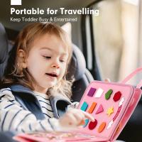 Libro De Actividades Montessori Para Bebés Juguetes Educativos Portátiles Fomentan Los Habilidades De Mano-Eje Para Niños De 3-6 Años - details 25