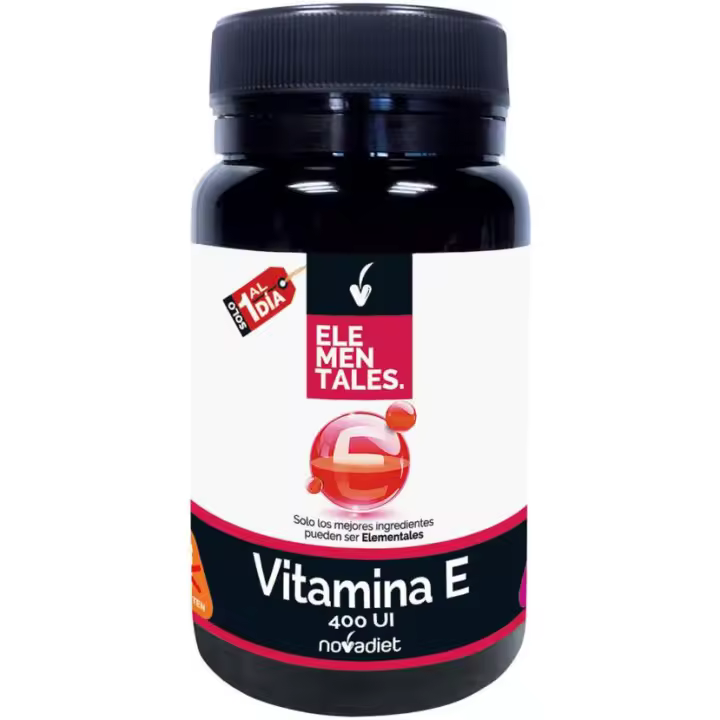 Novadiet Vitamina E 400 UI 60 Cápsulas - 1