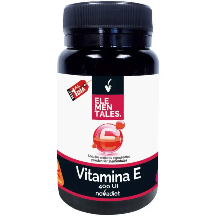 Novadiet Vitamina E 400 UI 60 Cápsulas - 1