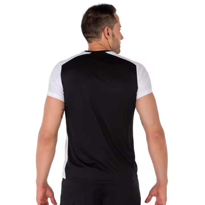Camiseta Joma Record Ii Negro Blanco Running T Shirt 102223-102 - 1