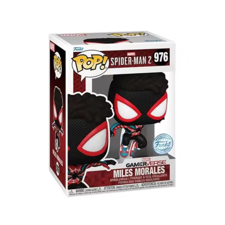 Funko Pop! Marvel: Spider-Man 2 - Miles Morales (Evolved Suit)(Exc), figura de vinilo coleccionable - 78507, estándar - 1