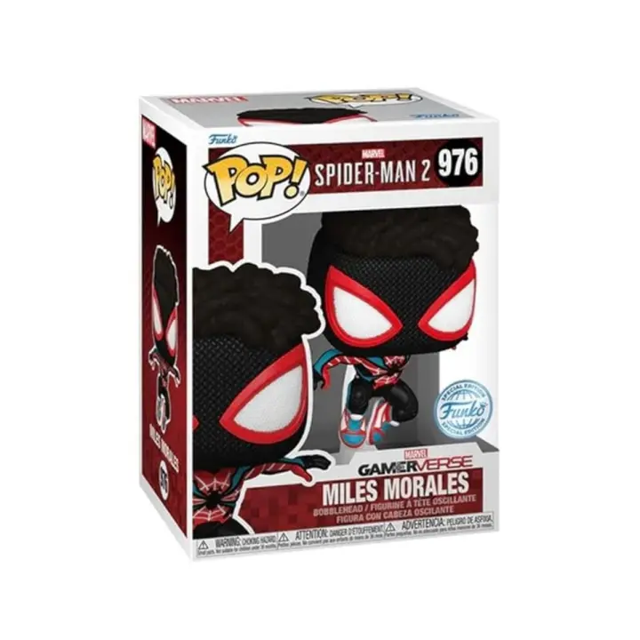 Funko Pop! Marvel: Spider-Man 2 - Miles Morales (Evolved Suit)(Exc), figura de vinilo coleccionable - 78507, estándar - 1