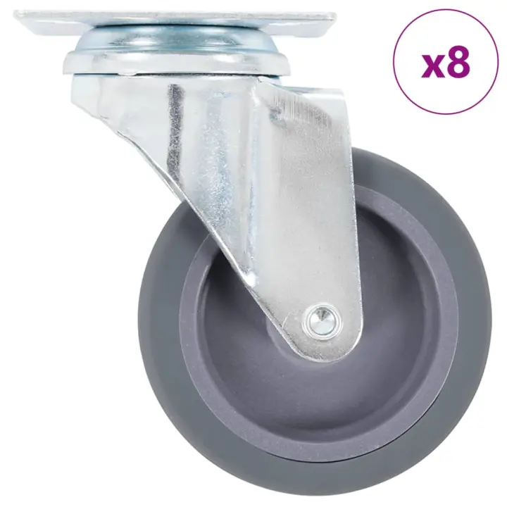 vidaXL Ruedas giratorias unidades 75 mm en 8 uds, 16 uds o 24 uds y más - 1