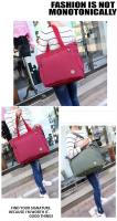 Bolso De lona Oxford impermeable para mujer, Bolsa De viaje De gran capacidad, bolso De hombro, bolsos De compras - details 1