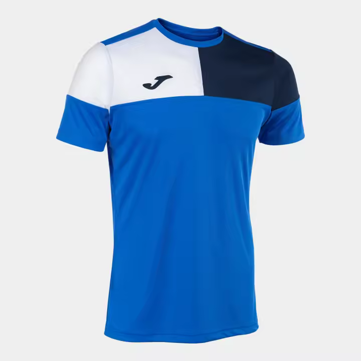 Camiseta M/C Hombre Joma Crew V 103084 Royal Marino 703 Confortable - 1