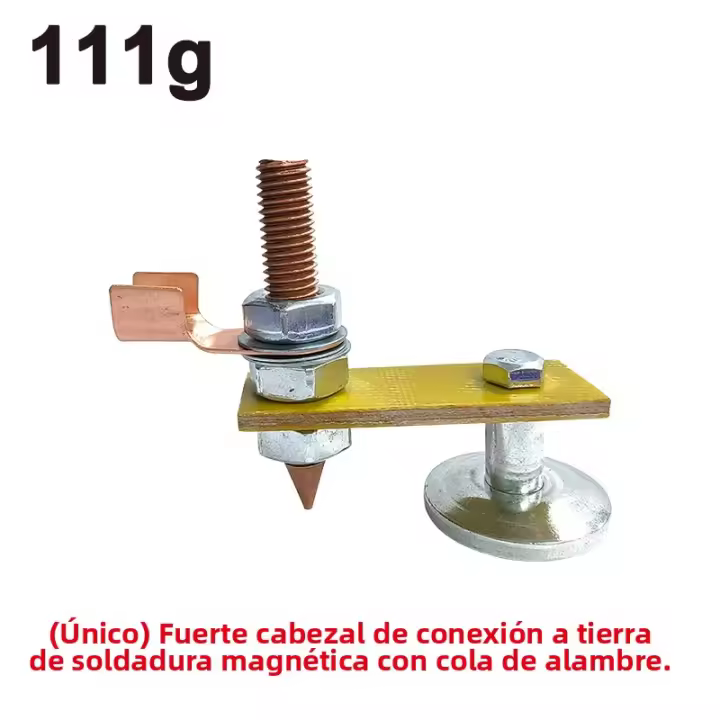  Herramienta De Soldadura Magnética De Hoja Individual Con Cola De Cable Para Reparación De Metal Soldadora Electromagnética De Hierro - 1