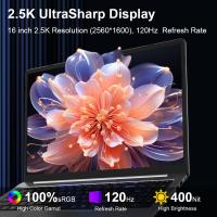 Ninkear A15 Pro Laptop, pantalla de 16 pulgadas 25601600, tasa de refresco de 120Hz, AMD Ryzen 5 7430U de 6 núcleos hasta 4.3GHz, 16GB de RAM, 1TB SSD, WiFi 6, Bluetooth 5.2, desbloqueo por huella dactilar, teclado retroiluminado, 2 puertos Type-C complet - details 3