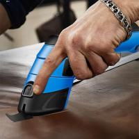 Tijeras Eléctricas JANGKLIFE DIY Para Corte De Telas Y Cuero Con Hojas De Carburo De Tungsteno Herramientas Portátiles Con Baterías De Litio - details 0