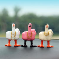 Pequeño Pato Creativo Y Divertido Estatua De Resina Personalizada Con Dedo Middle Para Decoración De Escritorio Hogar Jardín Regalo Figura Animal Estilo Moderno - details 7