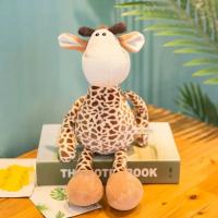Muñeco De Peluche Realista León Mono Elefante Gacela Zorro Zorro Fox Animales Del Bosque Juguetes Para Niños Regalo De Cumpleaños - details 3