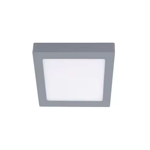 CRISTAL RECORD Downlight LED Superficie Novo 20W Cuadrado Gris 3000K - Iluminación de Calidad - 1