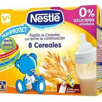 Nestle 8 Cereal Brick Listo Para Tomar 2X250Ml - 1