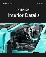 Coche De Juguete De Aleación De Zinc 1:32 GT3 RS Con Luz Y Sonido 4 Puertas Abiertas Coche Deportivo Para Niños Y Adultos Regalos - details 6