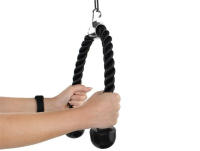 Cuerda para Poleas de Tríceps y Bíceps – Accesorio de Musculación para Cable de Máquina de Ejercicio Accesorio de Entrenamiento para Gimnasio – Cuerda de Tracción de Alta Resistencia con Agarre Cómodo - details 0
